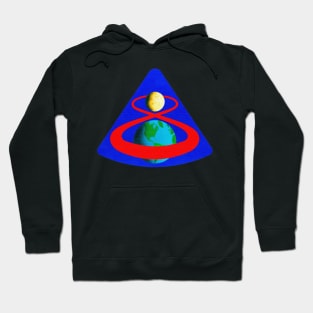 Black Panther Art - NASA Space Badge 106 Hoodie